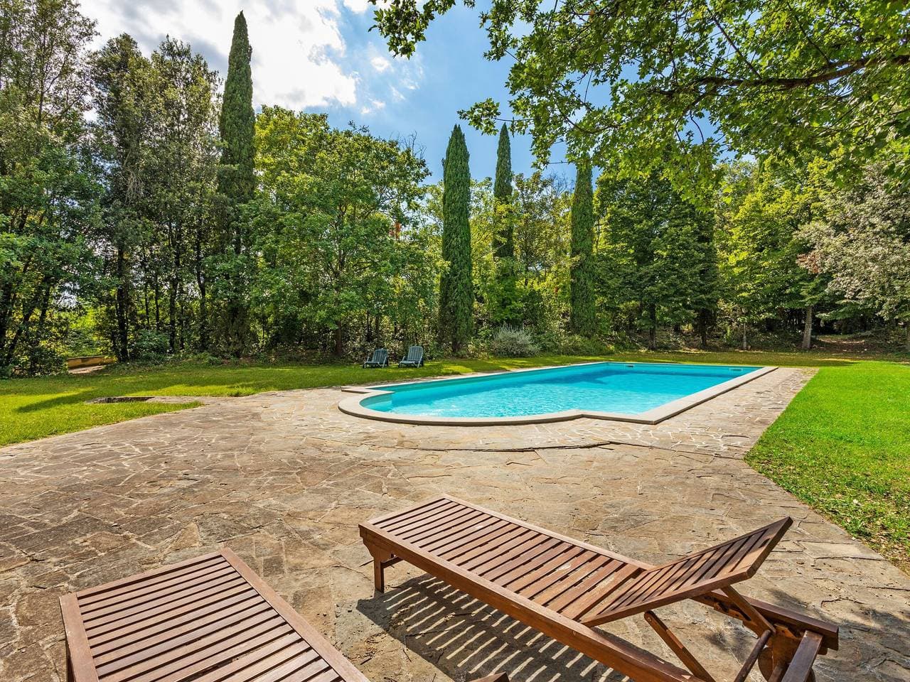 Foto 9 von 40: Haus in Umbrien mit Pool und Gartenblick