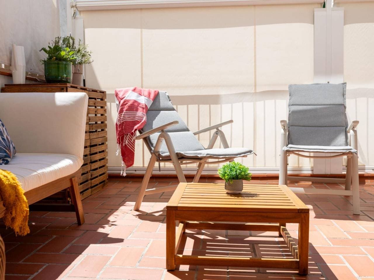 Foto 2 von 25: Ferienwohnung für 2 Personen mit Terrasse