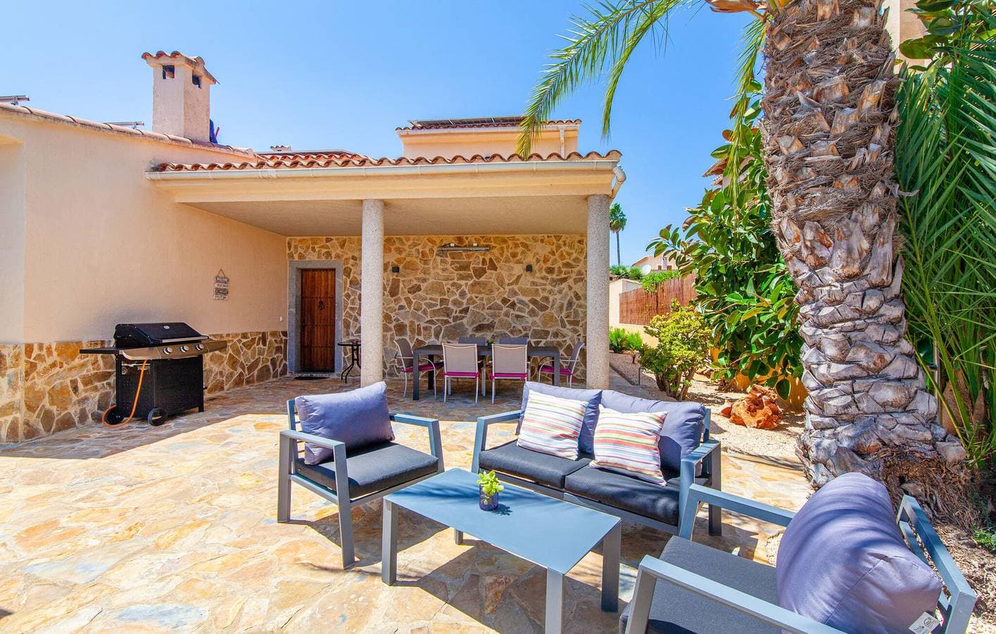 Foto 9 von 37: Rückzugsort am Meer mit Terrasse, Pool und Grill - 2 km zum Strand von Caló d'en Rafalino