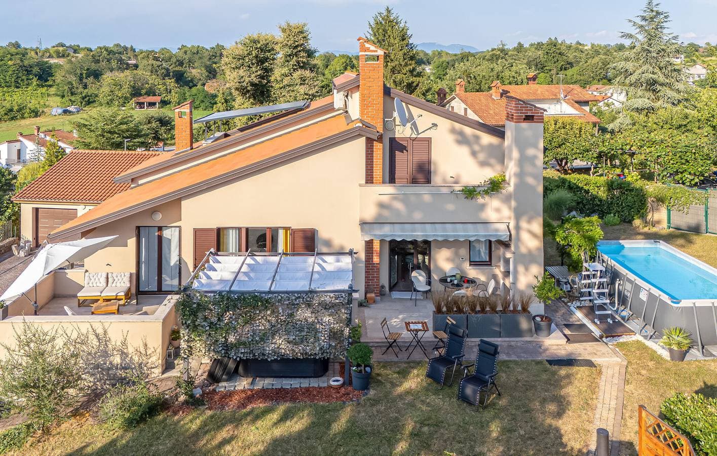 Modernes Apartment mit Pool in der Nähe der Sehenswürdigkeiten von Pazin 1
