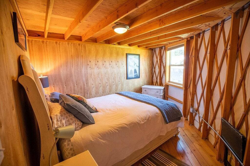 Foto 10 von 18: Die Burg Yurt, Perfekt Philips Wochenende für Skifahren, Angeln oder einfach nur hängen