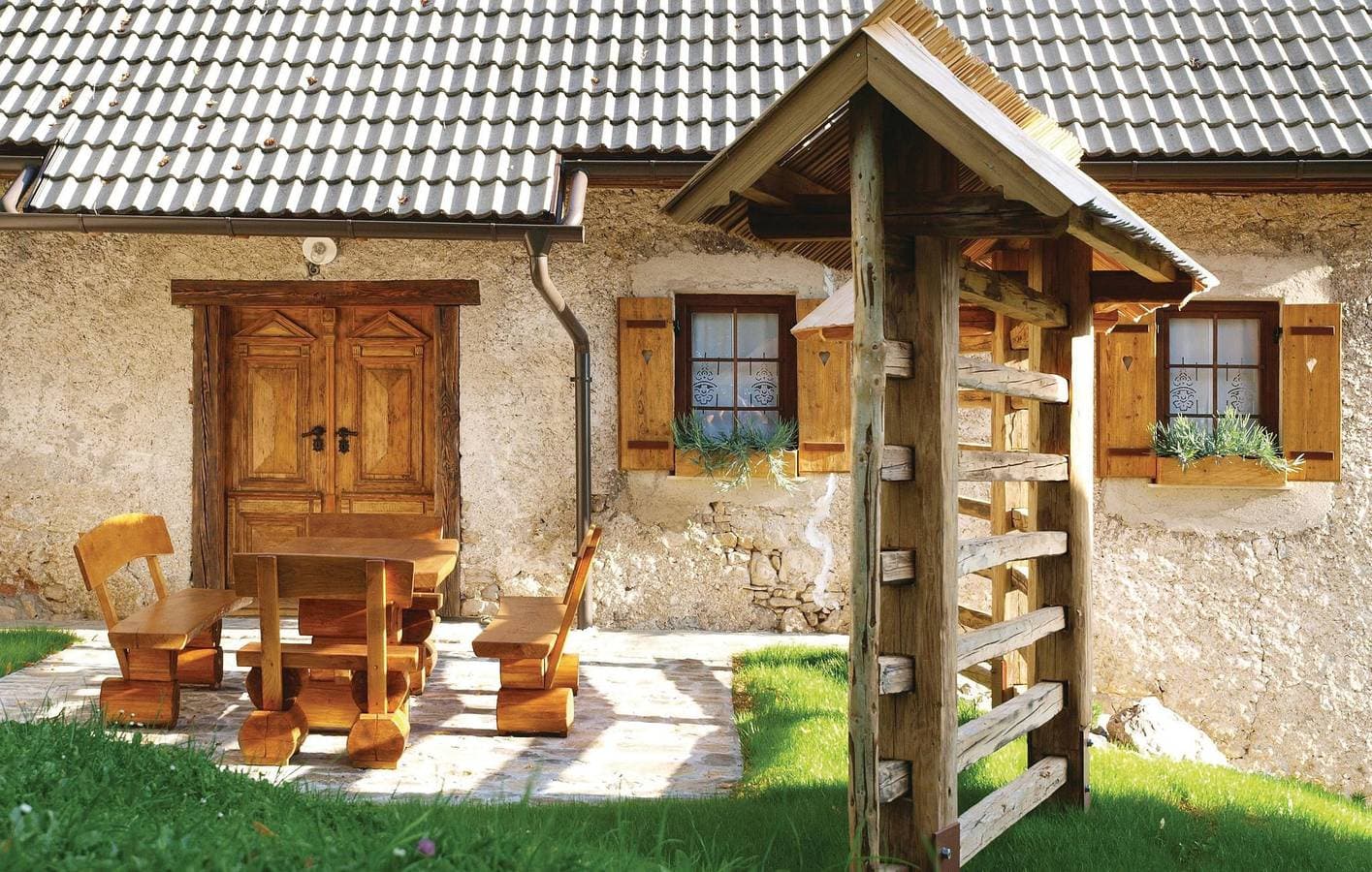 Foto 6 von 21: Ferienwohnung für 4 Personen mit Garten