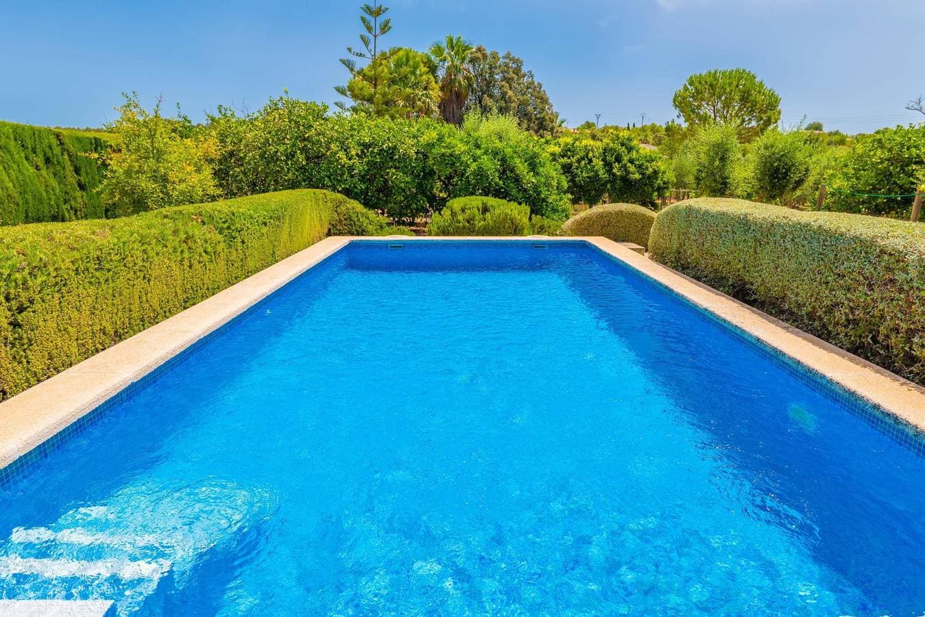 Foto 5 von 42: Can Pereó - Ferienhaus mit privaten Pool in Selva. WiFi gratis