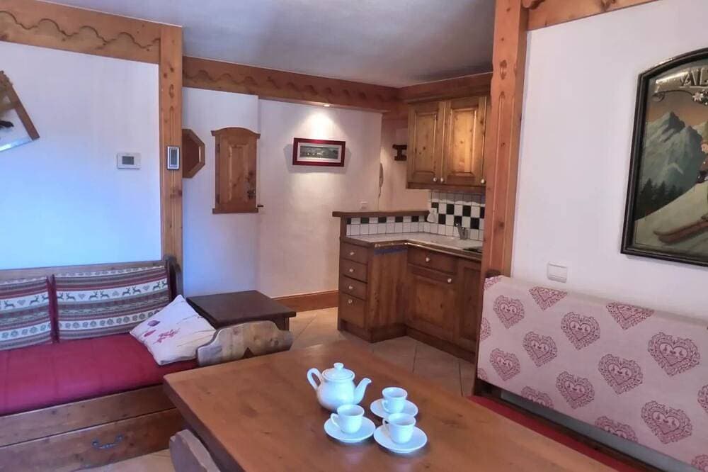 Foto 5 von 12: Residenz Fermes De Meribel Bat C - 3 Zimmer für 4 Personen