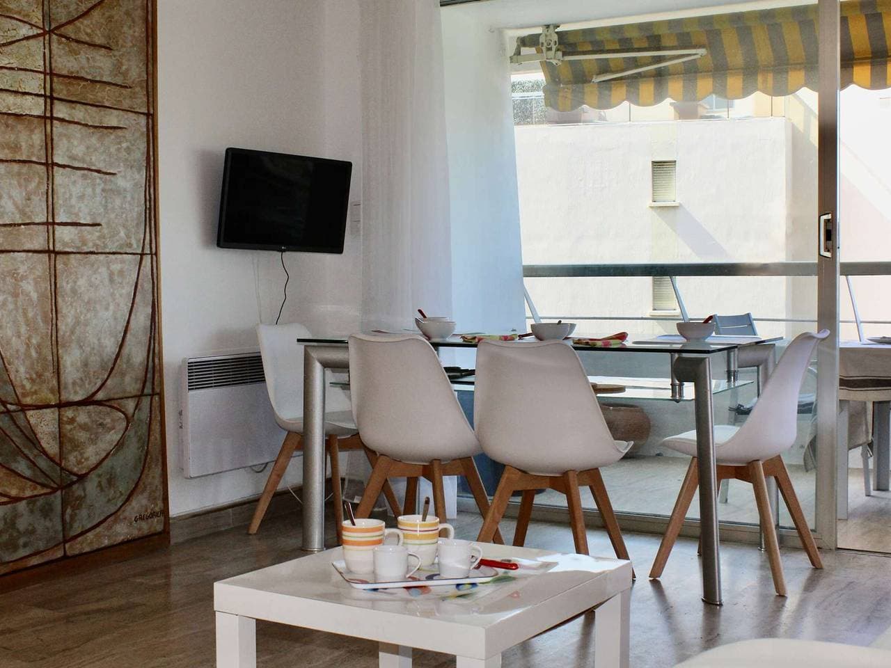 Foto 2 von 15: 2-Zimmer-Wohnung mit Meerblick und Klimaanlage, Villeneuve-Loubet Strand