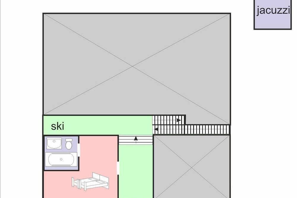 Foto 11 von 14: Landhaus, wifi, skiurlaub an der piste, sauna, balkon, kamin oder ofen für holz, parkmöglichkeiten