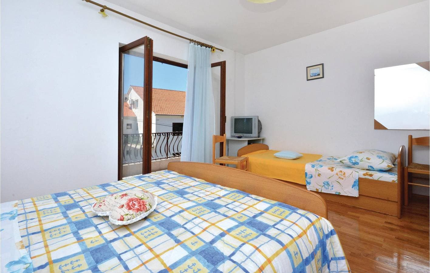 Foto 13 von 24: Gemütliche Ferienwohnung mit Terrasse, WLAN und Parkplatz, 1 km vom Strand entfernt