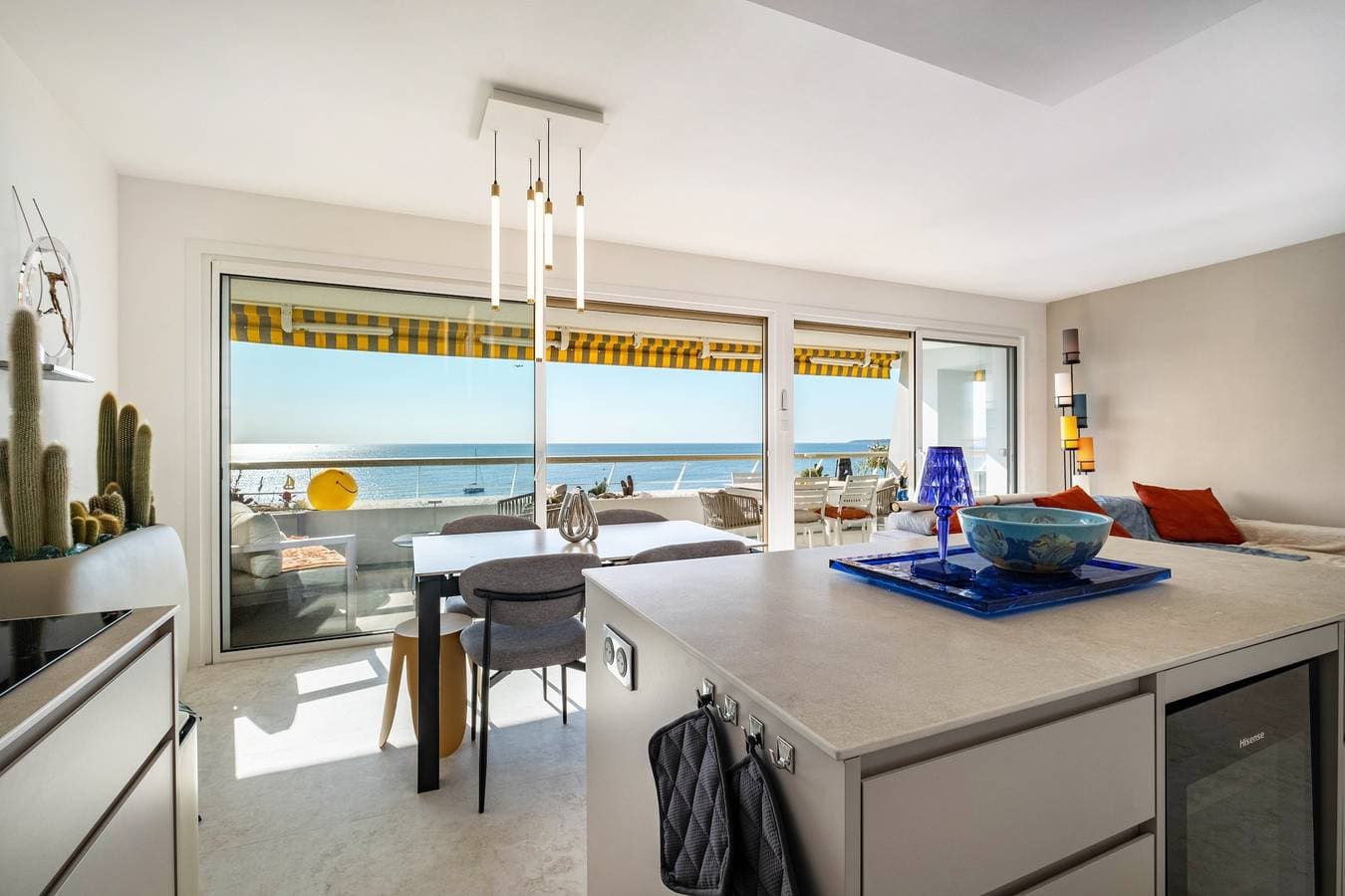 Foto 7 von 25: Apartment 'Grand Luxe Vue Mer Exclusif' mit Meerblick, WLAN und Klimaanlage