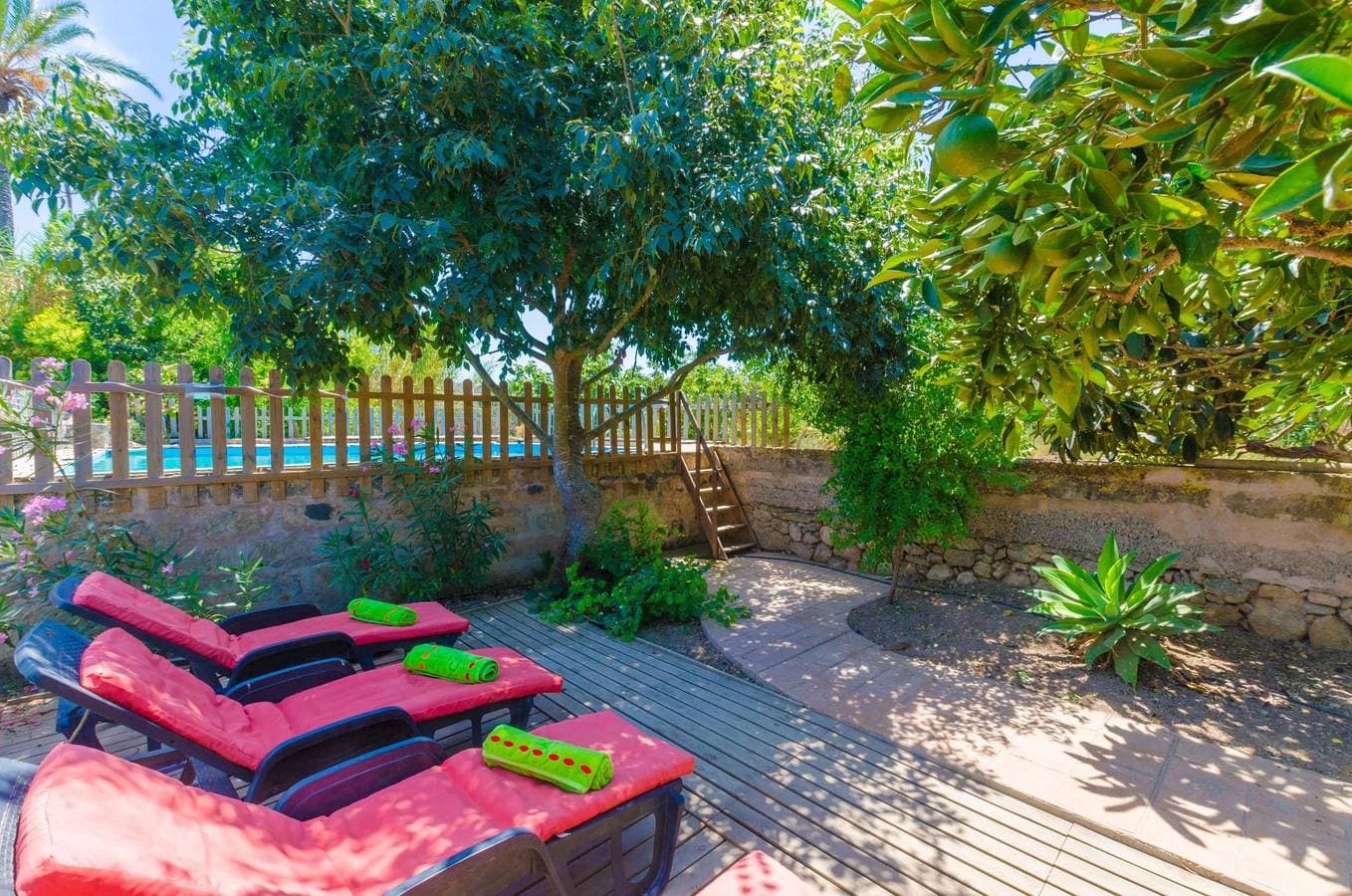 Foto 5 von 44: Hort De Can Bou - Ferienhaus mit privaten Pool in Porreres. WiFi gratis