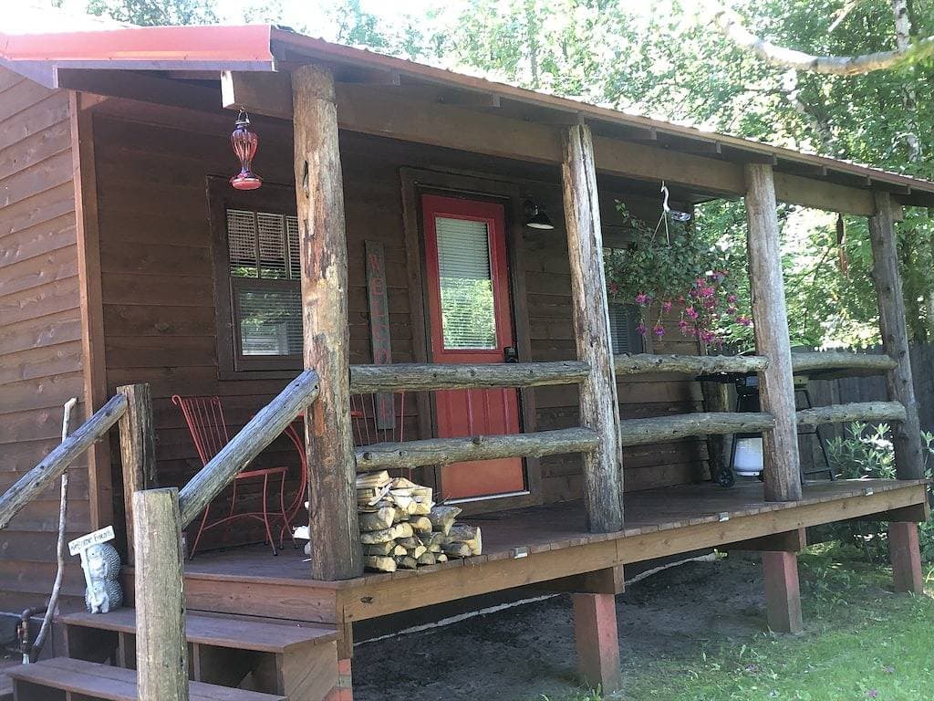 Foto 9 von 28: Gemütliche rustikale Hütte ~ Perfekt für eine Single oder ein Paar ~ Privat