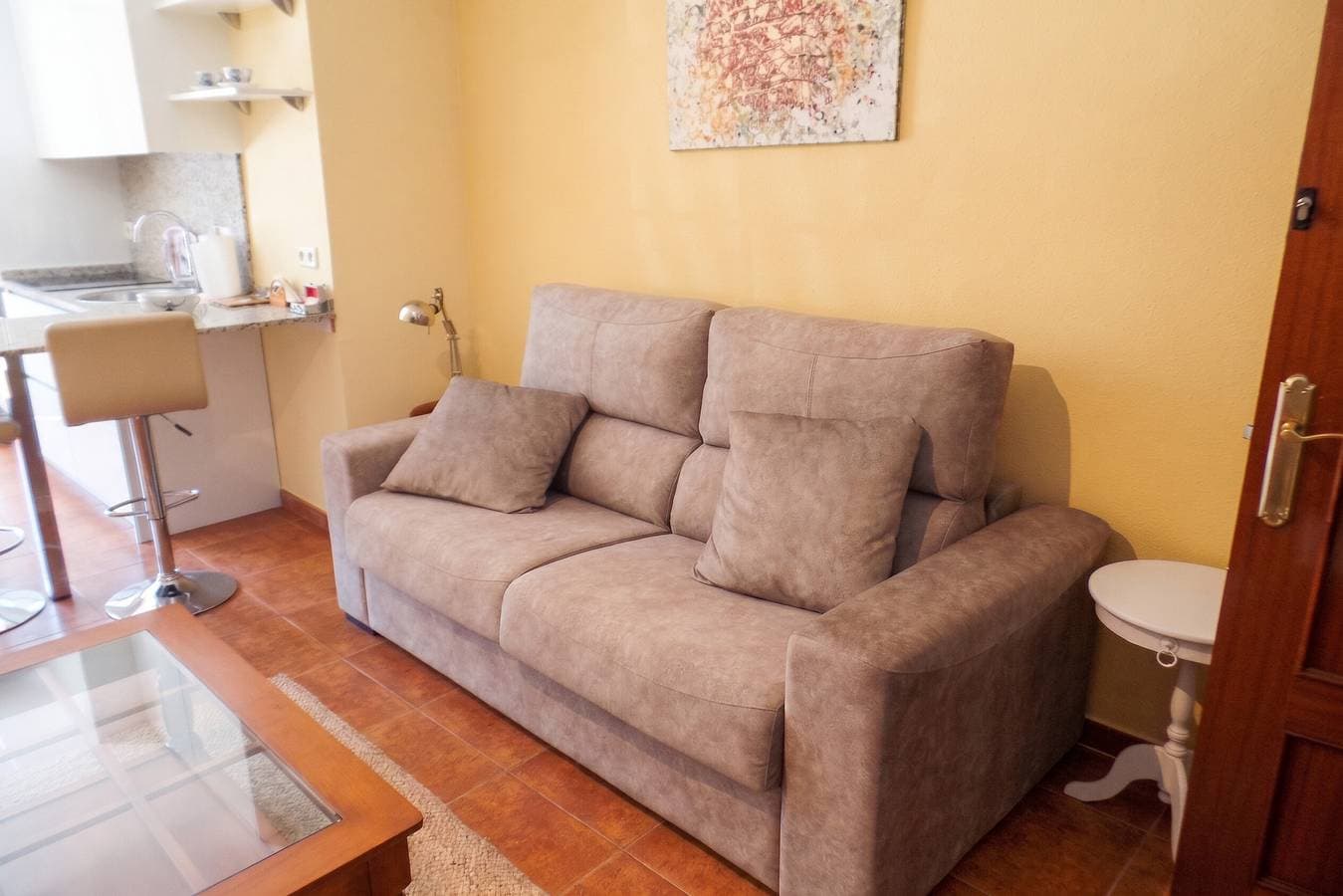 Foto 3 von 35: Gemütliche Wohnung in Collado Villalba 100 m² mit offenem Garten