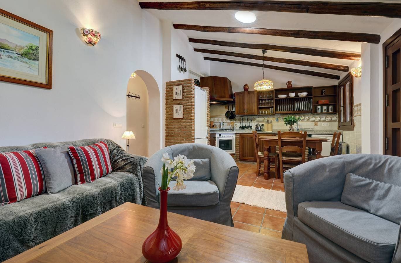 Foto 7 von 29: Cottage 'Finca del Rio' mit Bergblick, Pool & WLAN
