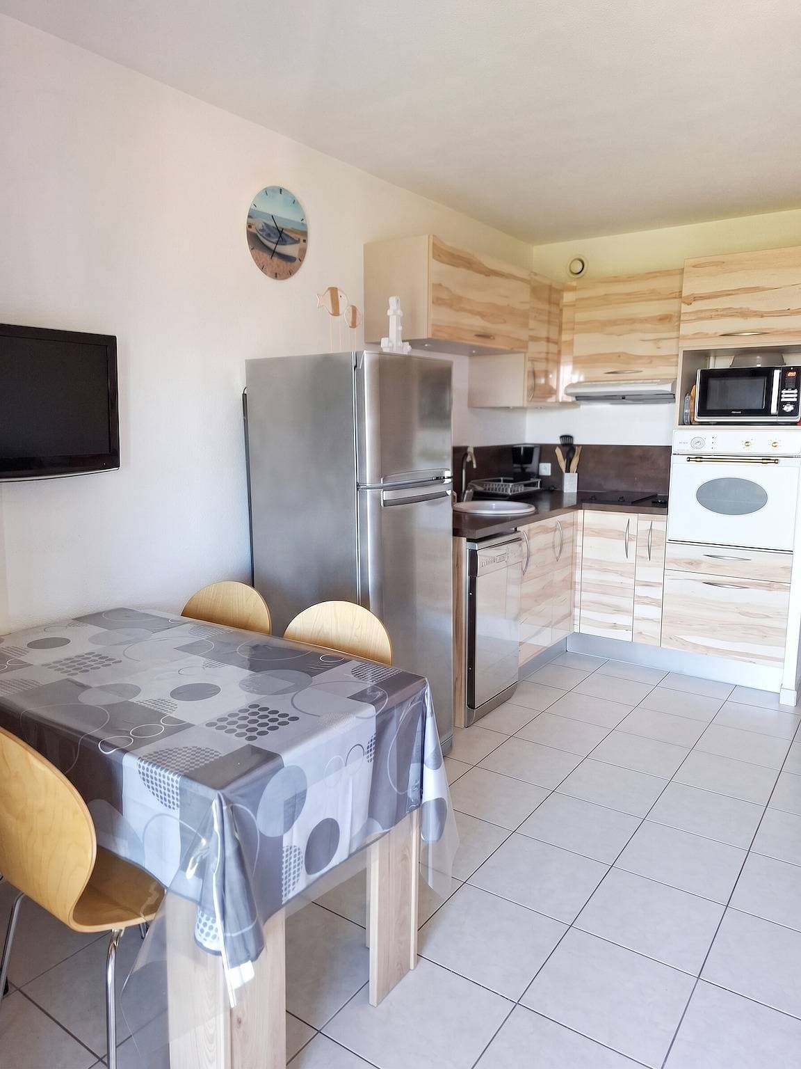Foto 2 von 32: Gemütliches Studio mit Balkon in Saint-Cyr-sur-Mer
