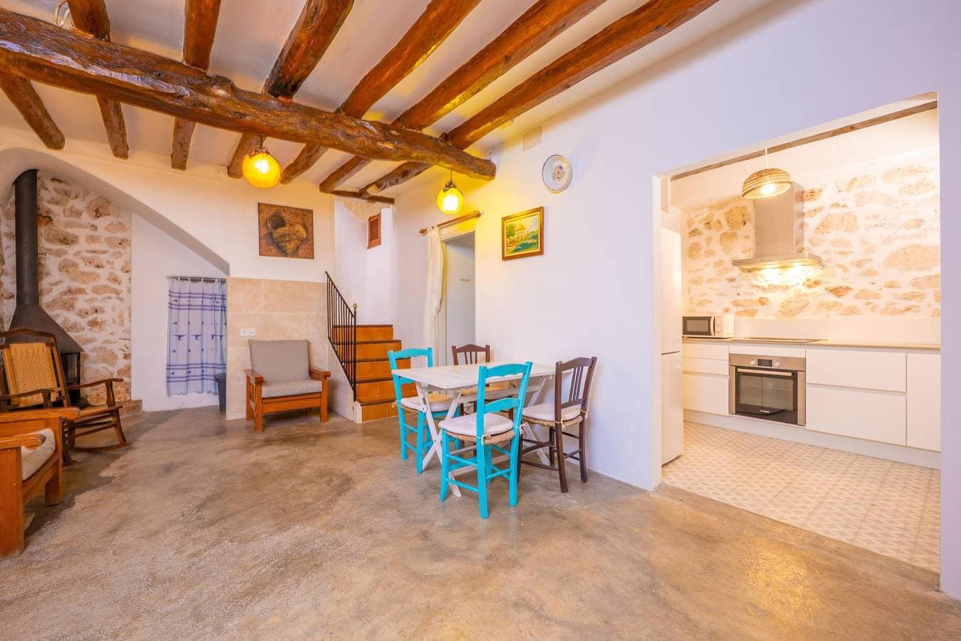 Foto 6 von 24: Cas Padrins (Portopetro) - Malerisches Haus direkt am Meer in Portopetro mit kostenlosem Wifi