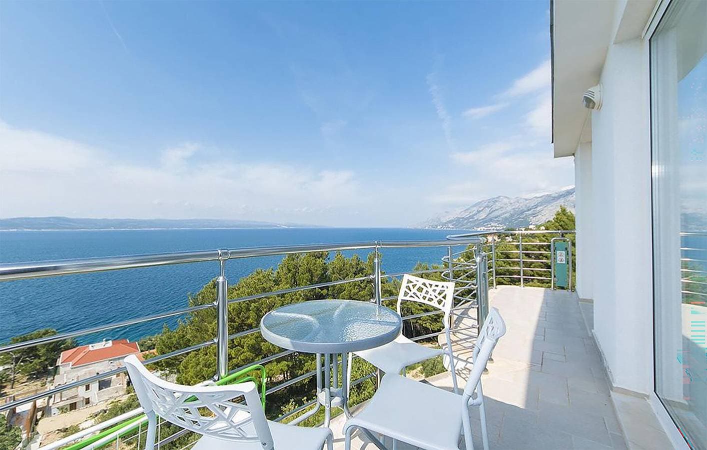 Foto 6 von 20: Gemütliches Apartment mit Meerblick, WLAN, Parkplatz und Küche – 2,5 km vom Strand entfernt