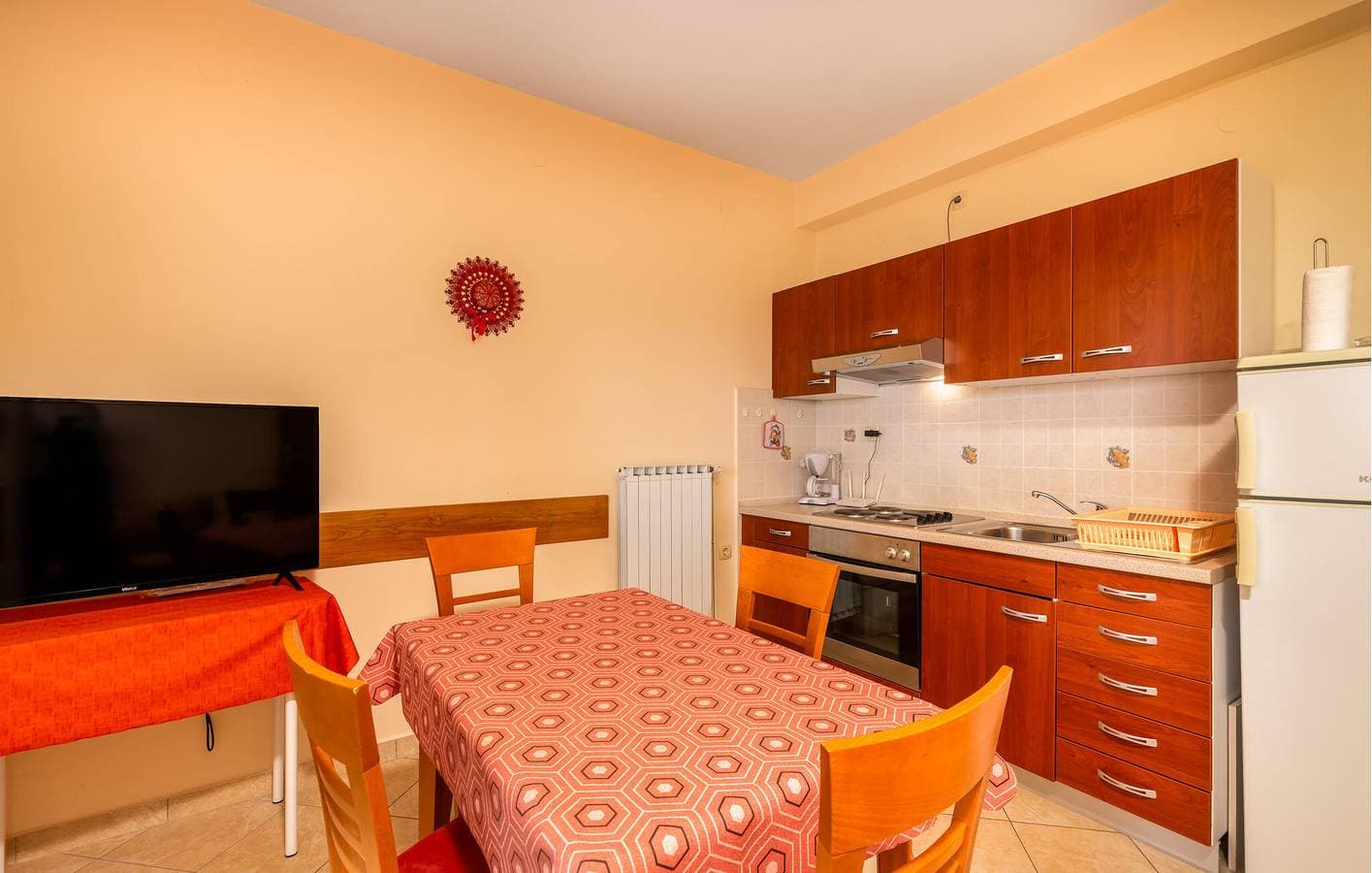 Foto 5 von 21: Gemütliches Apartment mit Meerblick, WLAN, Parkplatz und Terrasse in Strandnähe