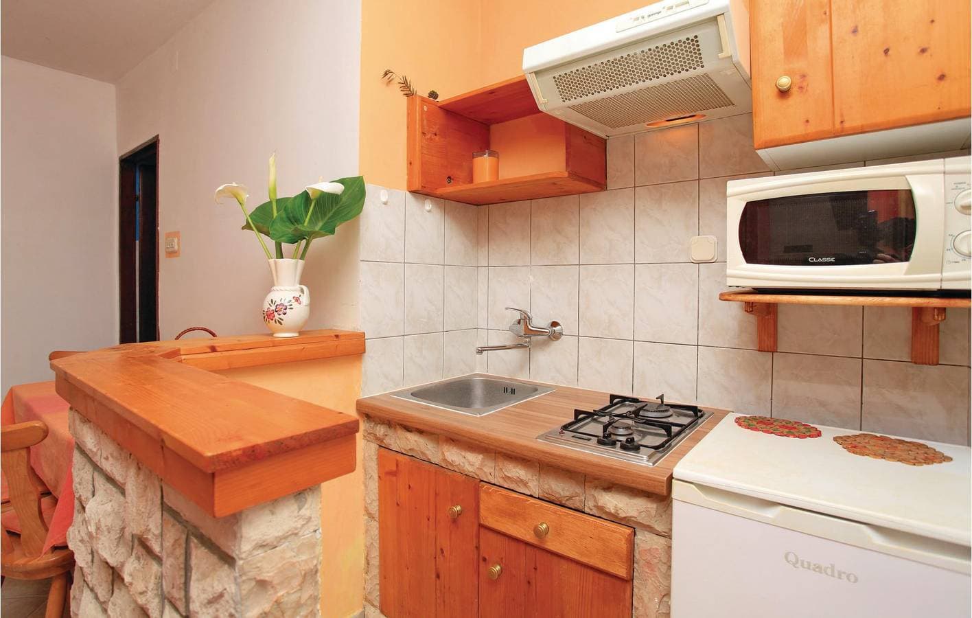 Foto 6 von 25: Gemütliche Wohnung mit Terrasse, WLAN und Parkplatz, 2,5 km vom Strand entfernt
