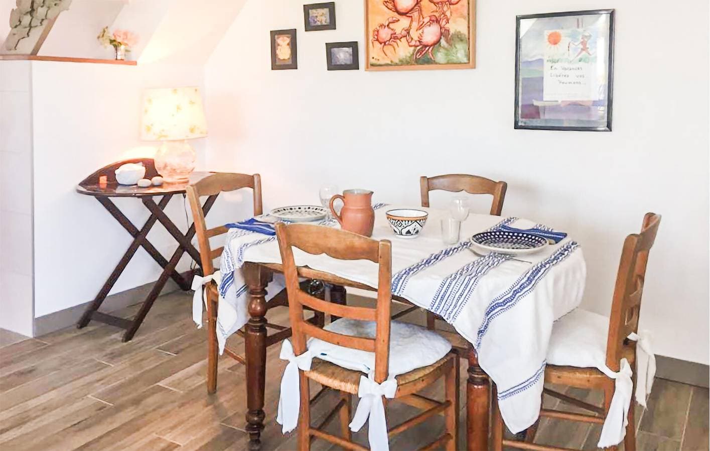 Foto 4 von 15: Gemütliche Ferienwohnung mit WLAN, Parkplatz, 1,5 km vom Strand „Plage de Primel“ entfernt