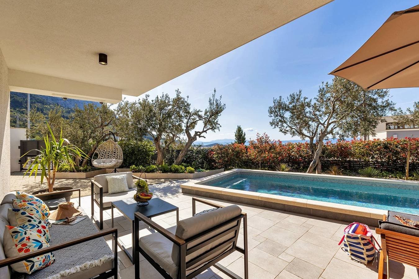 Foto 9 von 57: Villa Festina Lente in Makarska, heated pool
