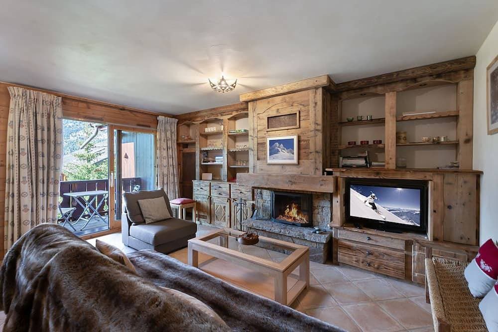 Helles 3-Zimmer-Duplex mit Kamin in Méribel 1