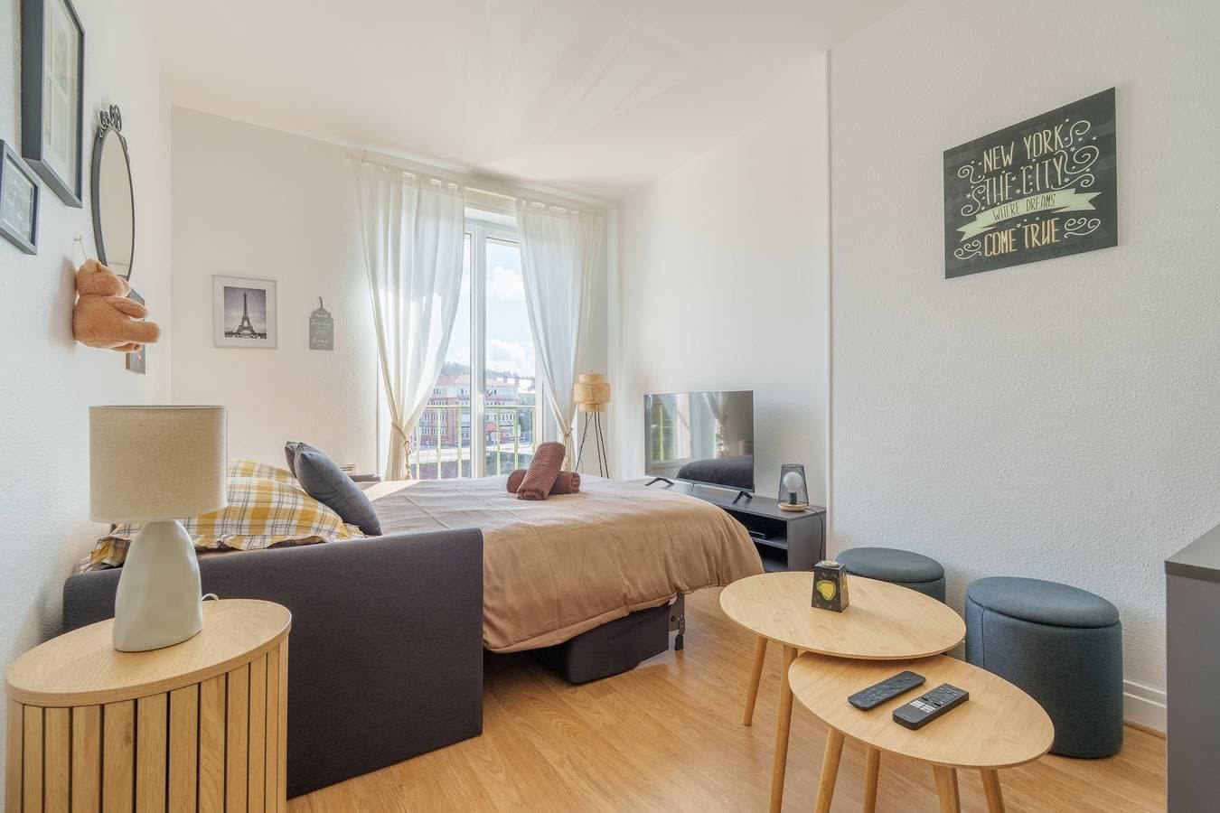 Foto 6 von 12: Ferienwohnung für 4 Personen mit Balkon