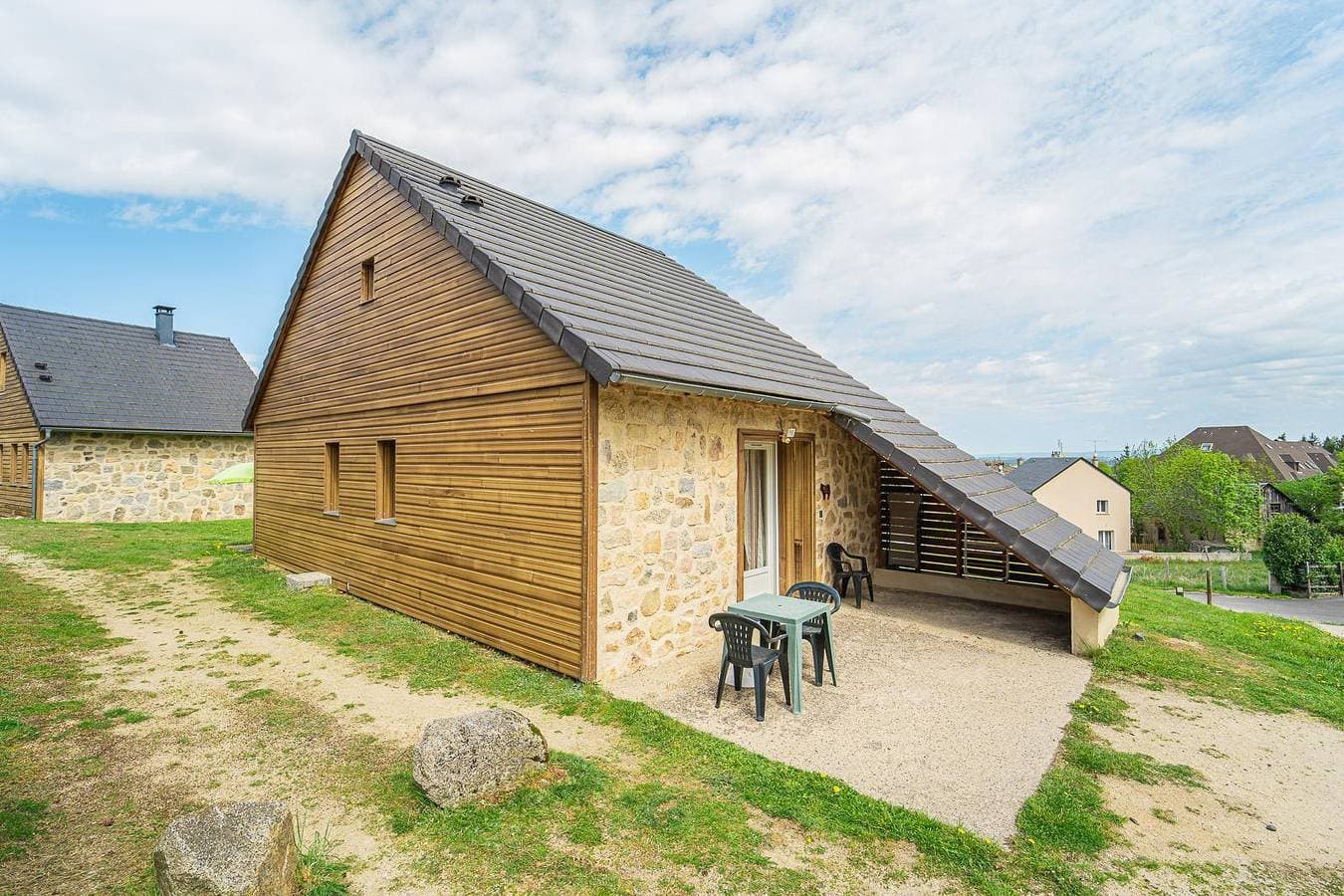 Chalet 2 personnes - Les Chalets de l'Aubrac 1