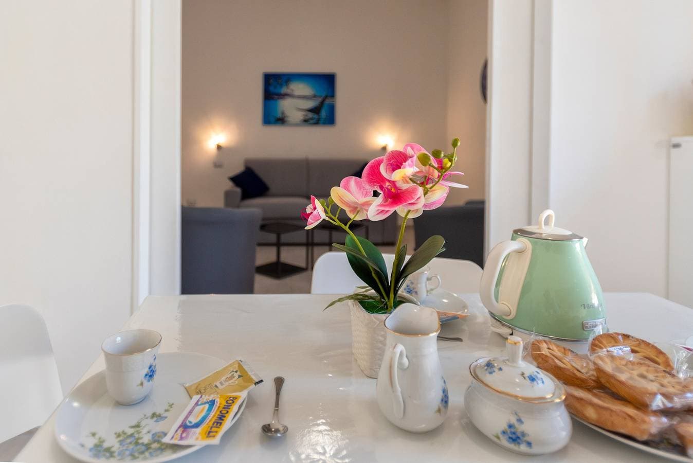 Foto 5 von 22: Ferienwohnung Casa Vacanza Soffio mit Terrasse, Klimaanlage und WLAN
