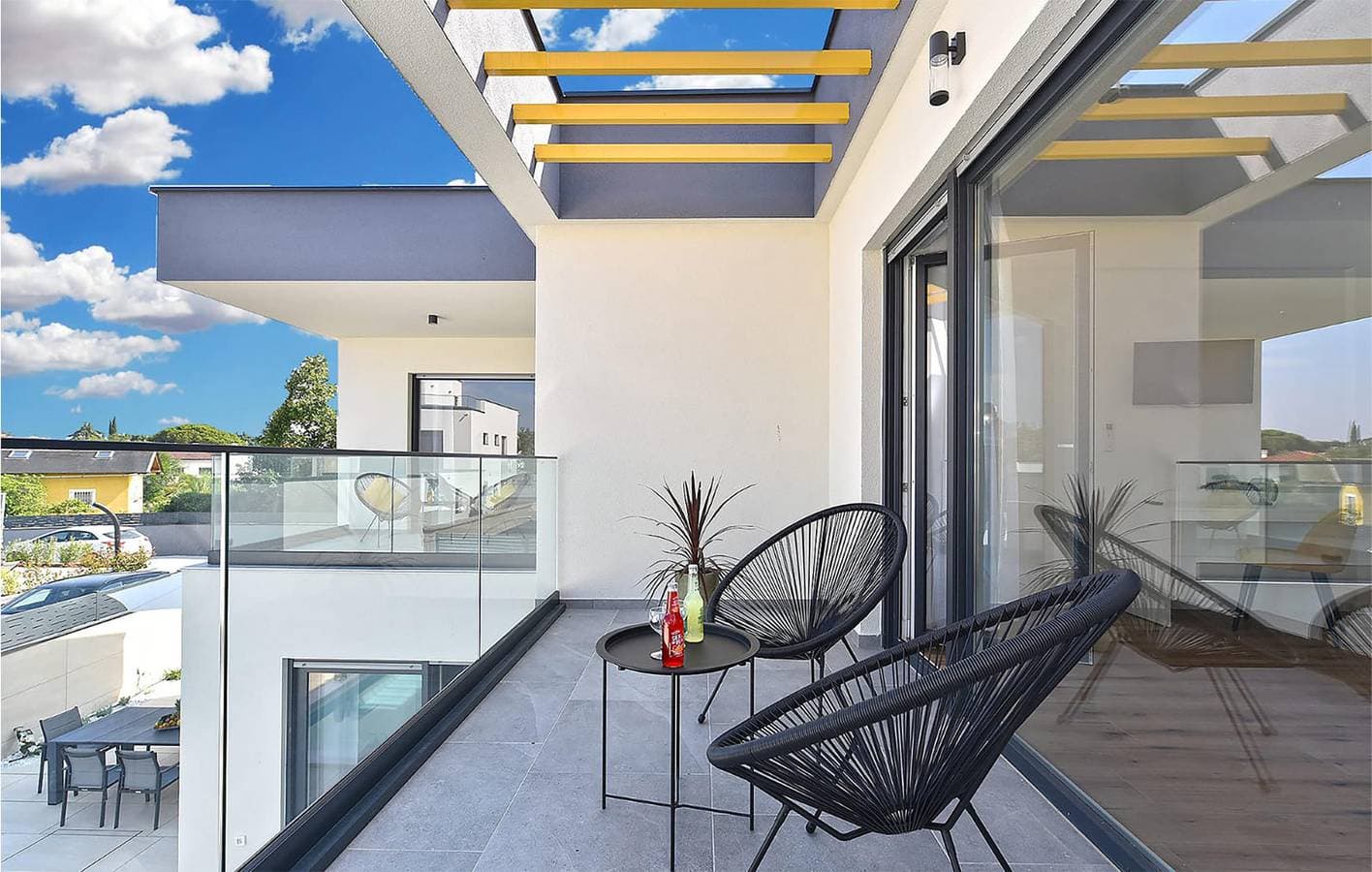 Foto 2 von 28: Gemütliche 140 m² große Ferienwohnung mit Pool in der Nähe des Strandes von Fažana