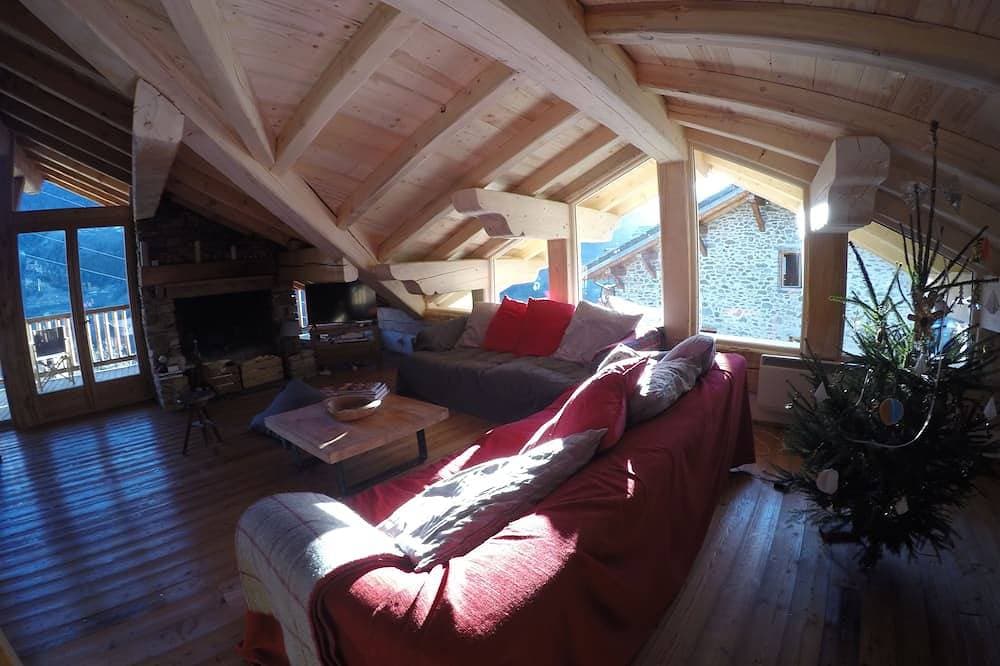 Foto 13 von 24: Großes, charmantes Chalet mit 5 Schlafzimmern, das mit Arcs 2000 verbunden ist