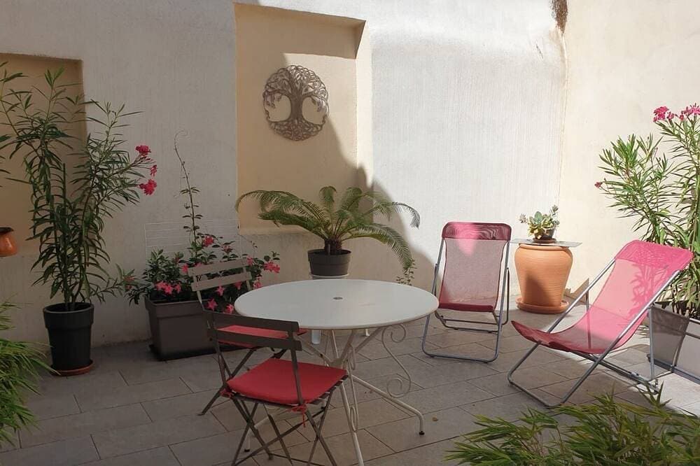 Foto 7 von 7: House in the town center, 2 bedrooms / max. 3 people, quiet terrace, river 1 km away