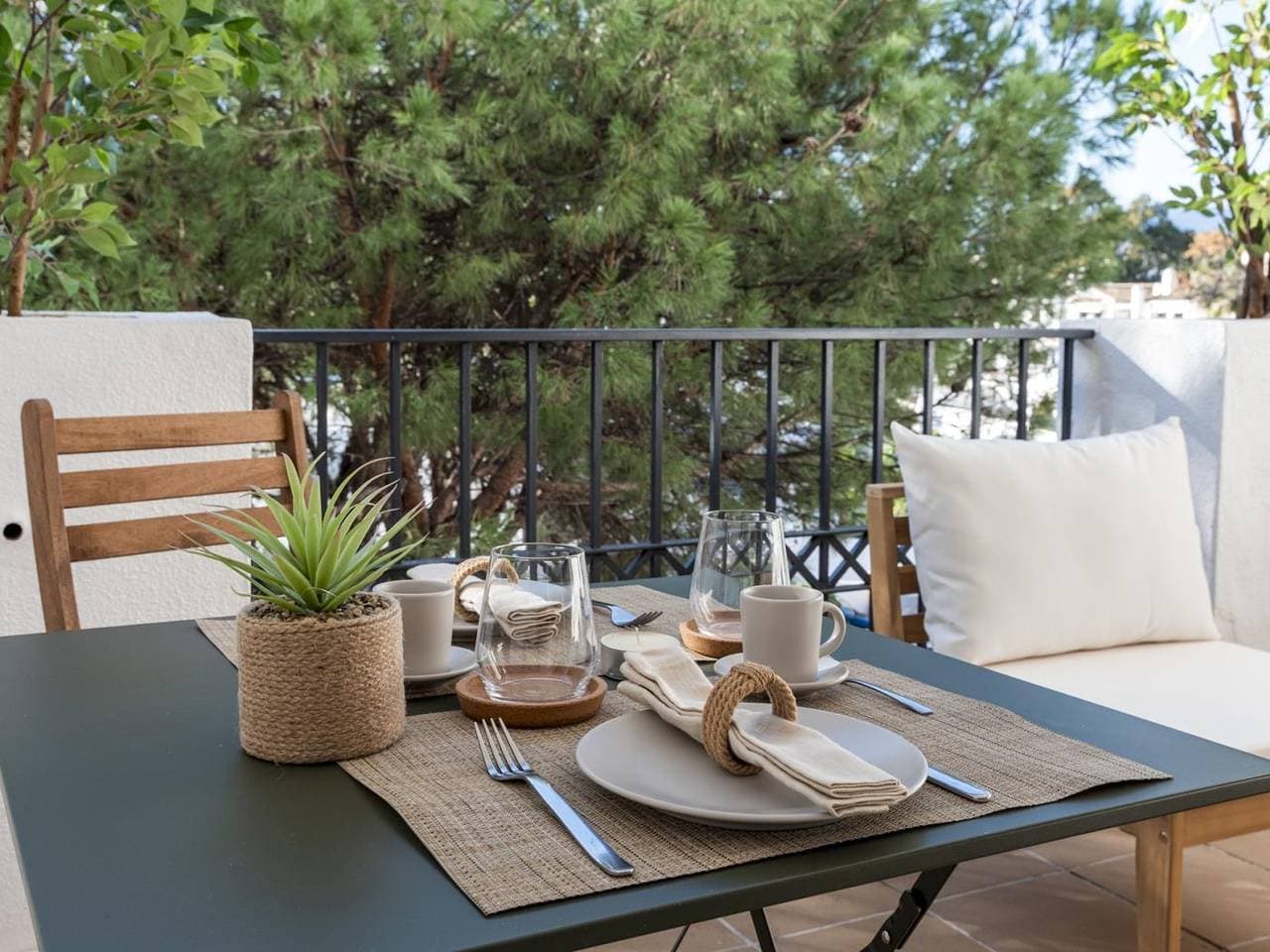 Foto 6 von 33: Ferienwohnung für 2 Personen mit Garten