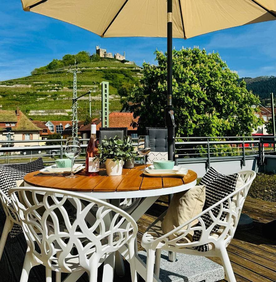 Penthouse Burgblick mit Dachterrasse 1