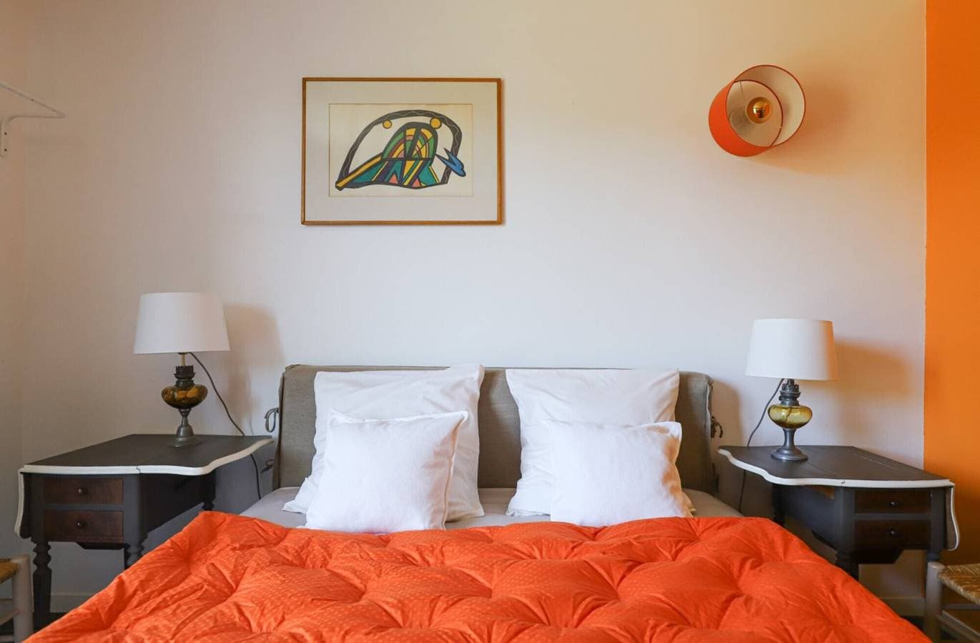 Foto 5 von 13: Gästezimmer 'Txori Etxea - Chambre Orange' mit Pool, Terrasse, Frühstück