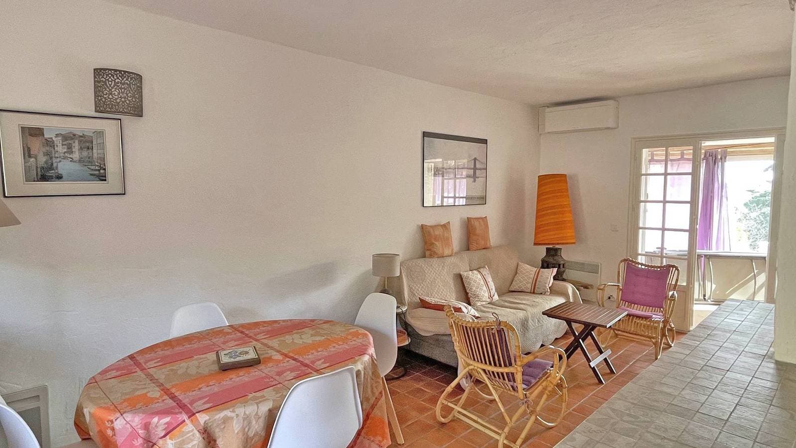 Foto 6 von 11: Haus für 4 Personen - Meerblick - Schwimmbad - Klimaanlage - WiFi - Strandnähe - Sainte Maxime