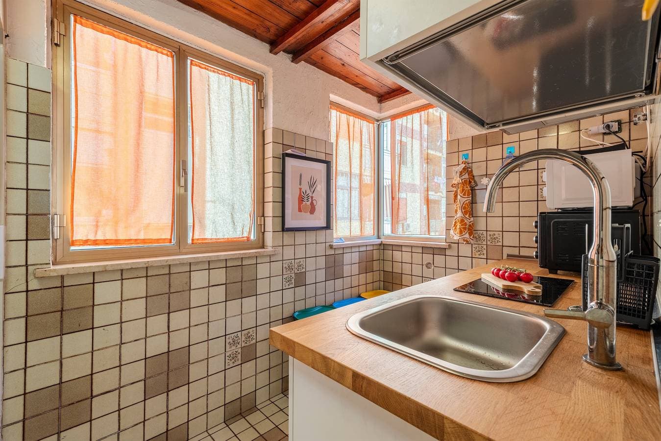 Foto 4 von 24: Apartment 'Casa D'amare Gianna - Lovely House' mit Meerblick, WLAN & Klimaanlage