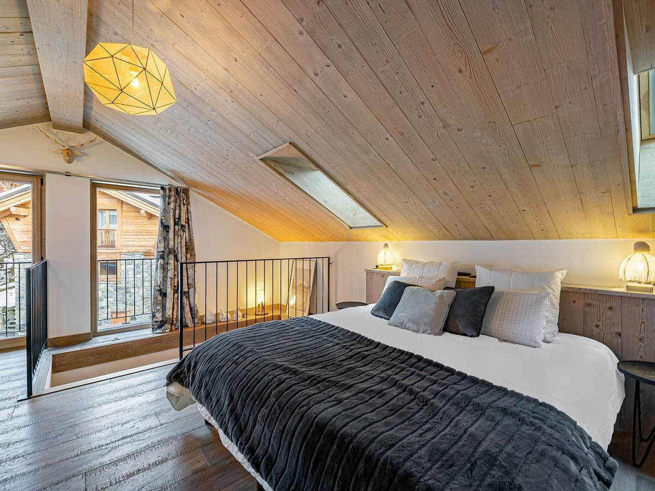 Foto 7 von 15: Modernes Chalet in Méribel, nahe Pisten, Haustiere erlaubt