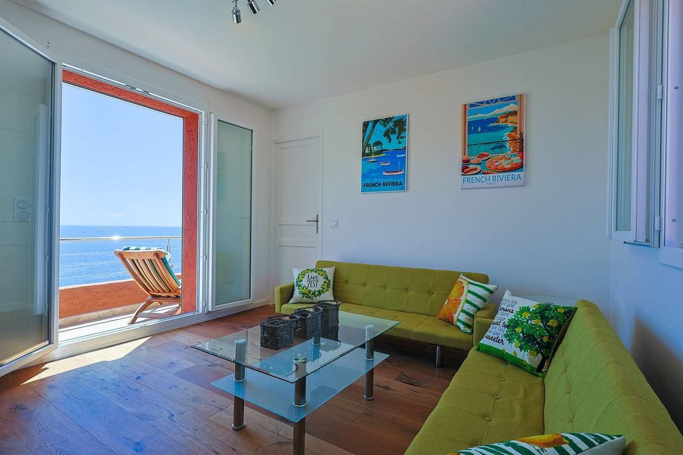 Foto 10 von 14: Apartment für 4 Personen mit Balkon und Meerblick in Antheor