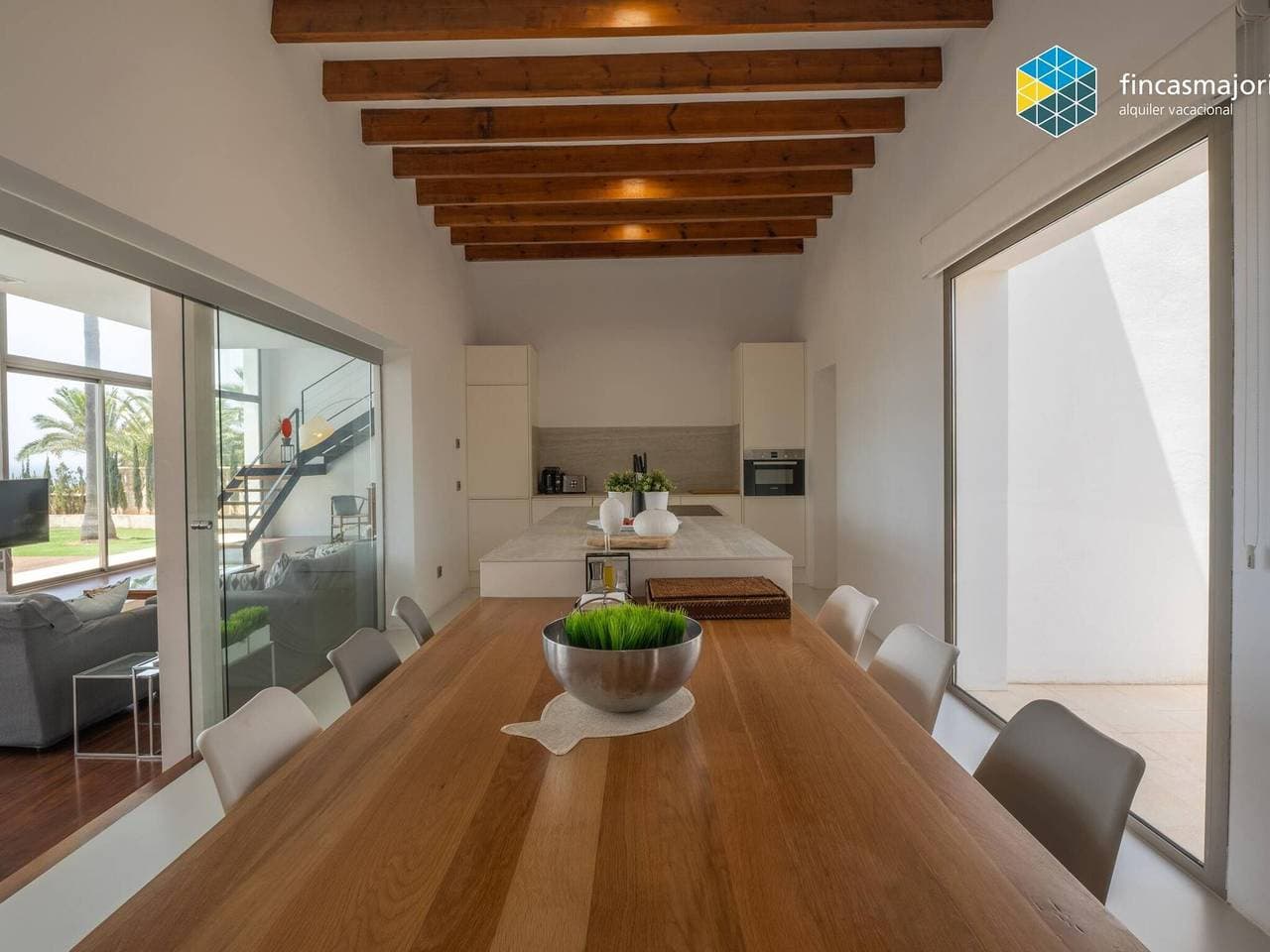 Foto 13 von 36: Spektakuläre Villa mit privatem Pool, Klimaanlage, WIFI und Parkplatz in Cala Pi