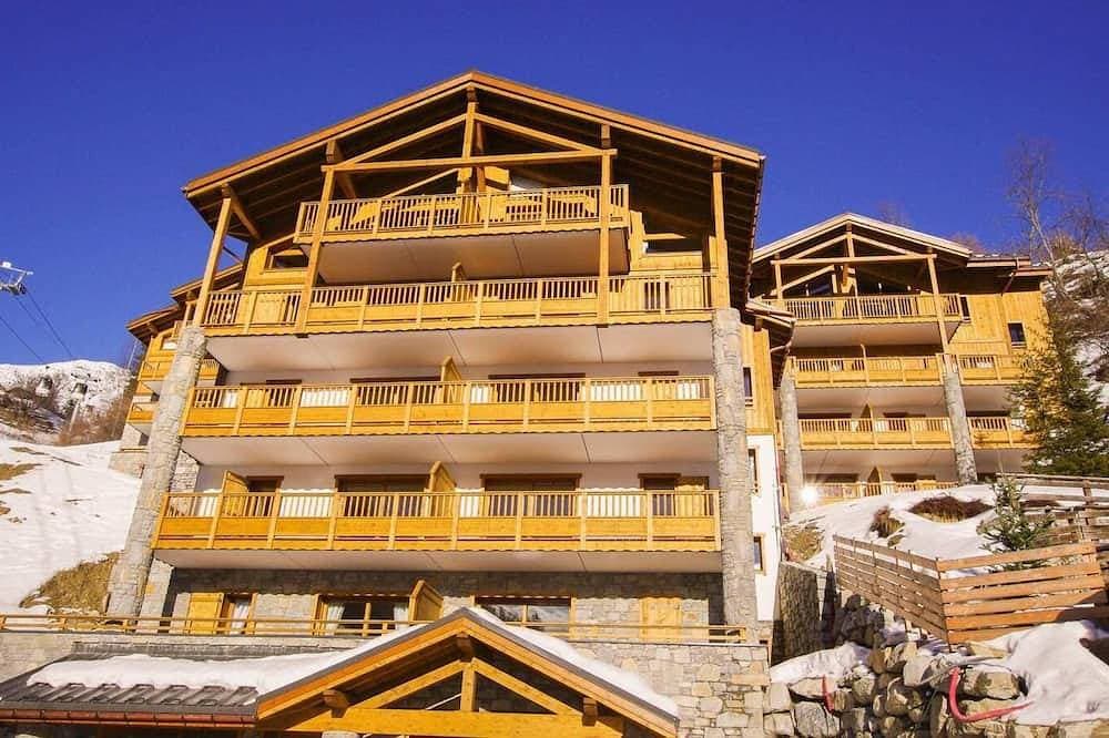 Foto 10 von 26: Bis 50m skipiste, 12te Etage, balkon, parkmöglichkeiten, fernseher, schließfach für die skier, 42m²