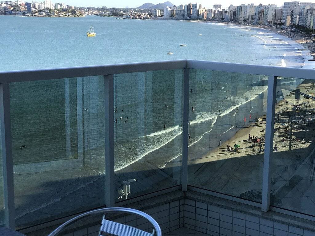 Foto 2 von 18: Ap 702A vorderen Balkon Beira Mar Beach d 988 Morro 3 Schlafzimmer 3 Bäder 2 garag