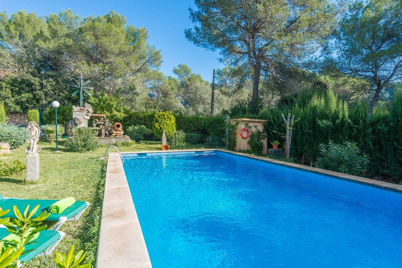 Foto 4 von 36: Els Pins - Ferienhaus mit privaten Pool in Crestatx . WiFi gratis