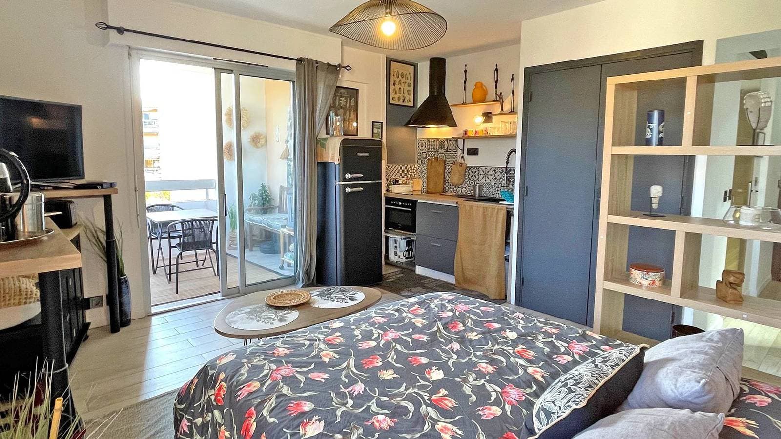 Foto 2 von 10: Studio 2 Personen – Klimaanlage – Nahe dem Strand und dem Stadtzentrum – Wifi – Sainte Maxime
