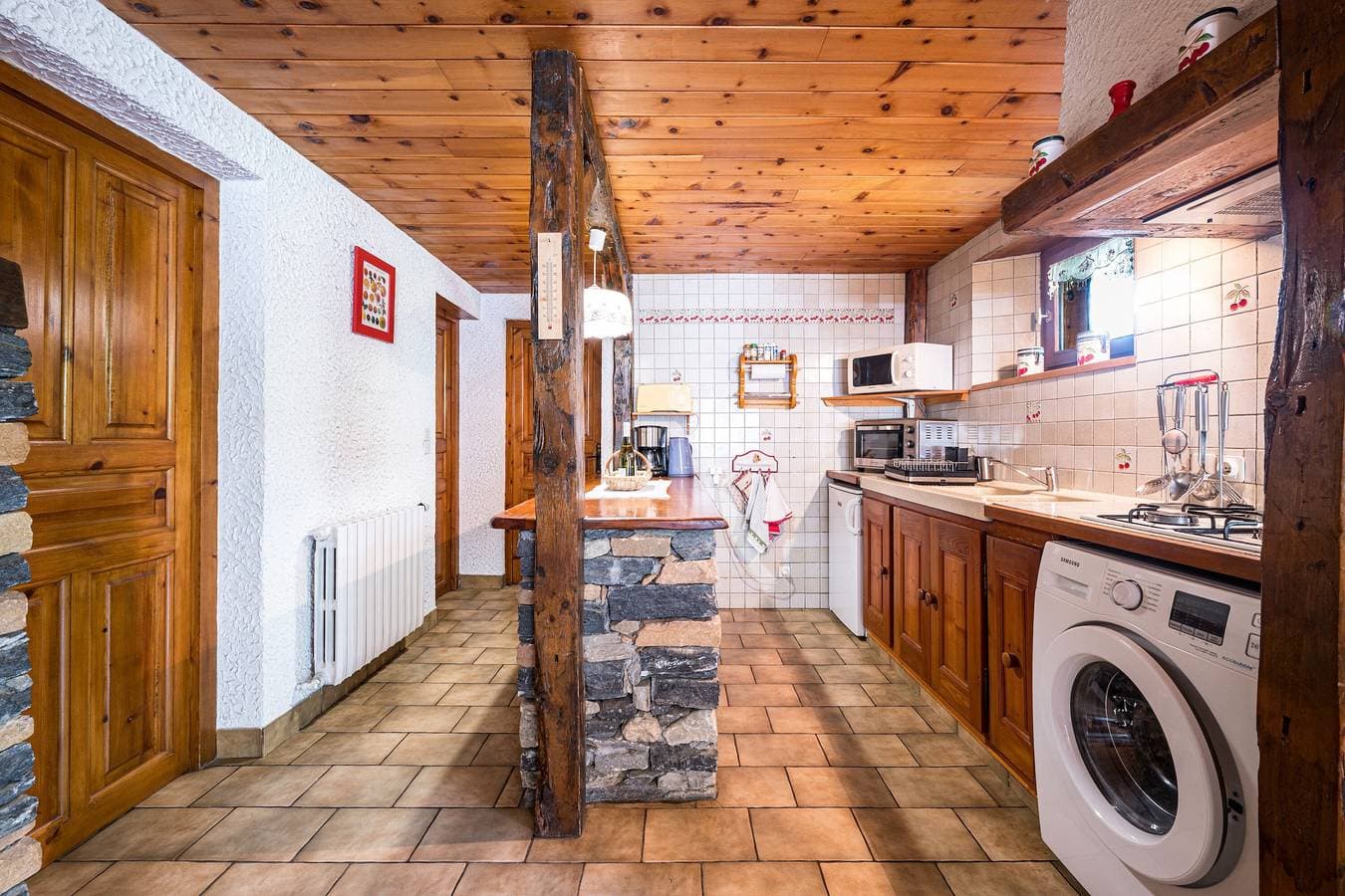 Foto 10 von 25: Ferienwohnung „Montagnard Savoyard“ mit Bergblick, privater Terrasse und WLAN