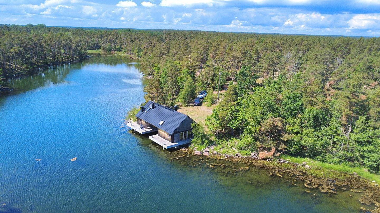 Foto 8 von 43: Fina Båthus – Ferienhaus in Alleinlage direkt am Meer in Småland
