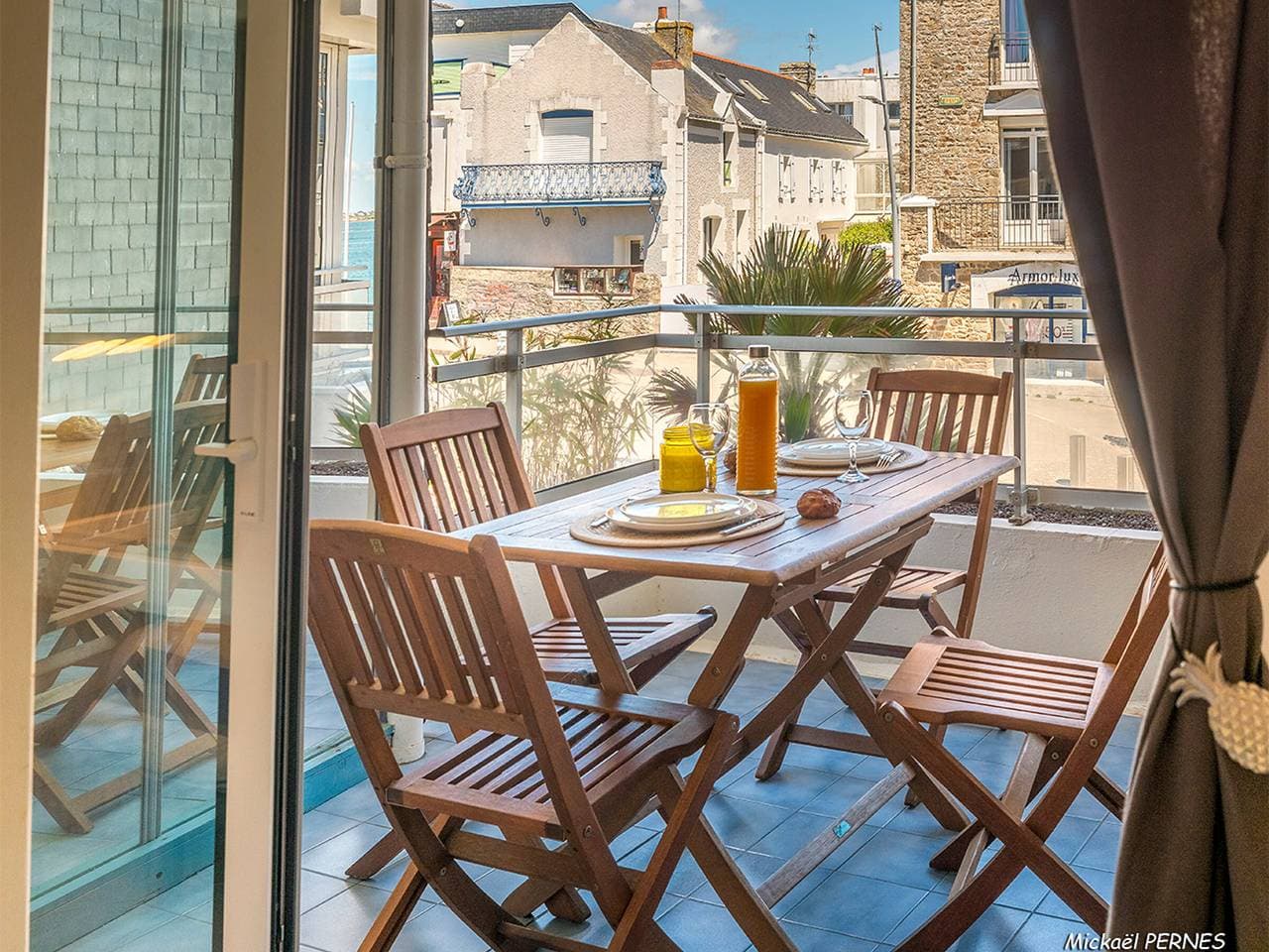 Studio mit Meerblick, WLAN, für 4 Personen in Larmor-Plage 1