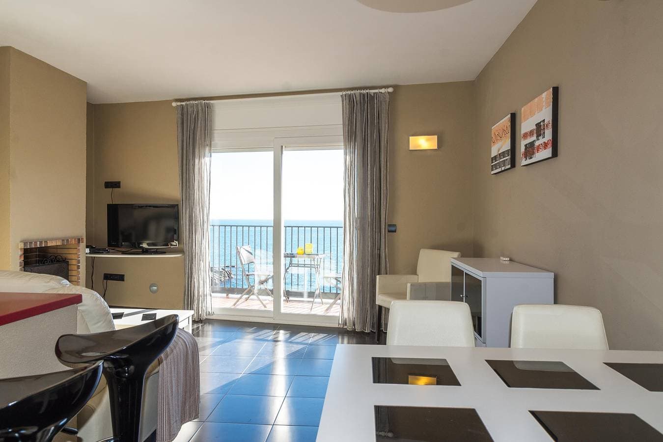 Foto 9 von 30: Les Formigues 2-Ferienwohnung am Strand -Calella de Palafrugell-Costa Brava