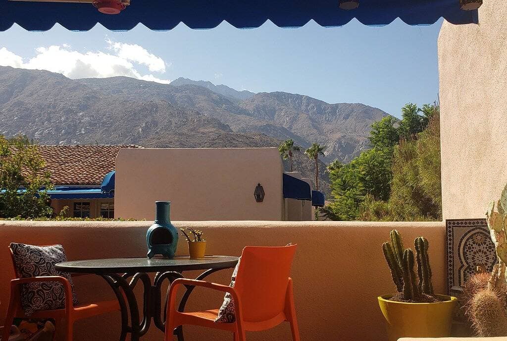 Foto 5 von 25: Quiet Moroccan Retreat in Downtown Palm Springs w/ Mountain and Pool View!