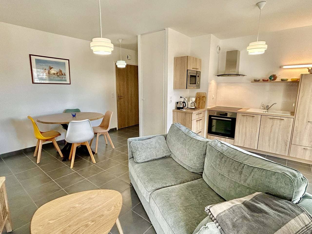 Wohnung 2 Zimmer, 2 Betten, La Guérinière, Balkon, Parkplatz 1