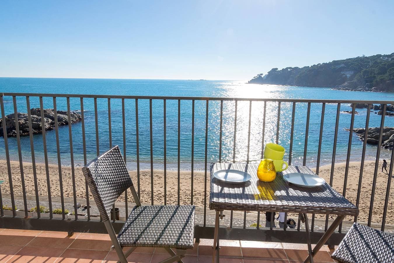 Foto 2 von 30: Les Formigues 2-Ferienwohnung am Strand -Calella de Palafrugell-Costa Brava