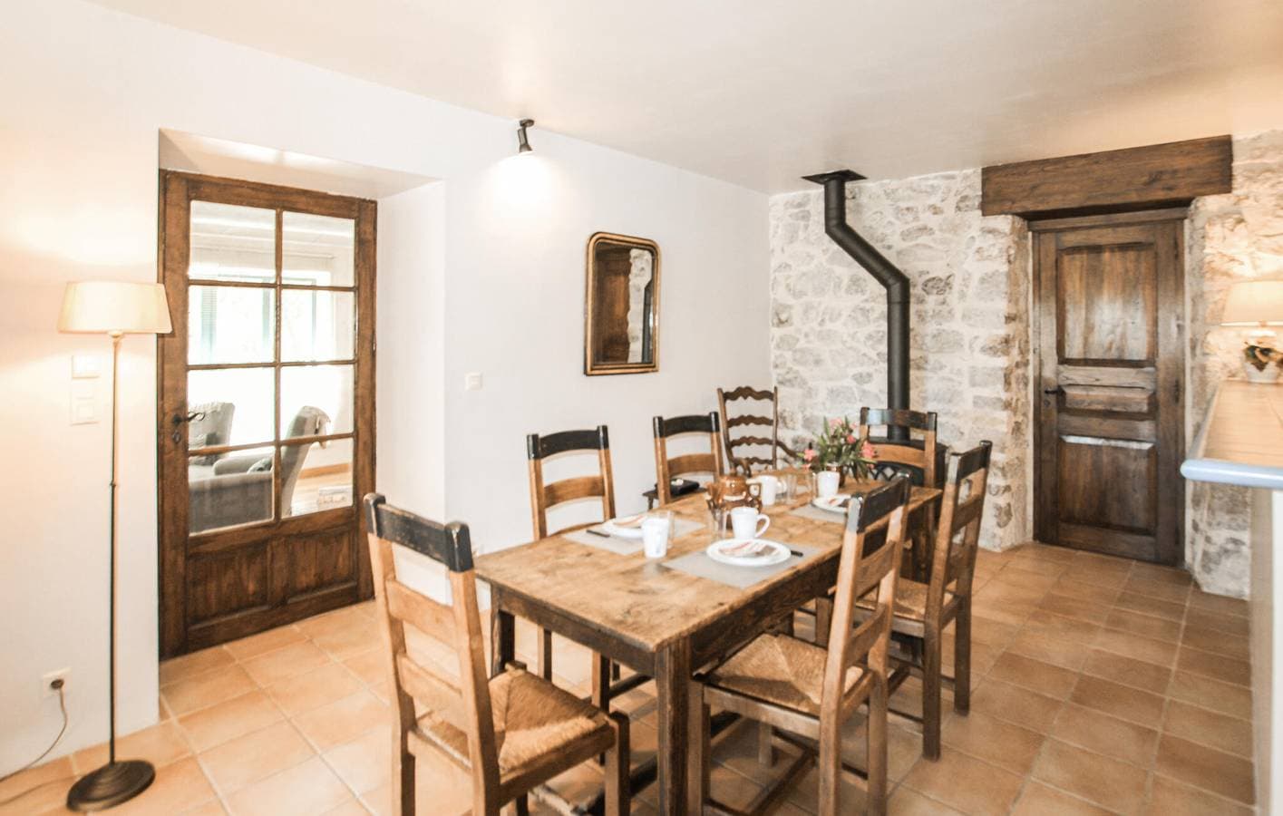 Foto 12 von 24: Reizende Ferienunterkunft mit 2 Schlafzimmern und Garten in der Nähe von Saint-Alban-Auriolles